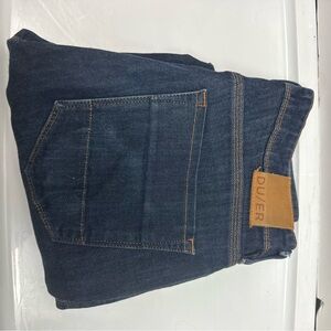 DU/ER Men’s Straight Fit Jeans in Deep Indigo